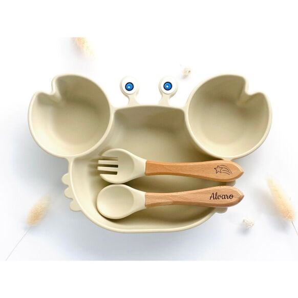 Set repas + Couverts crabe