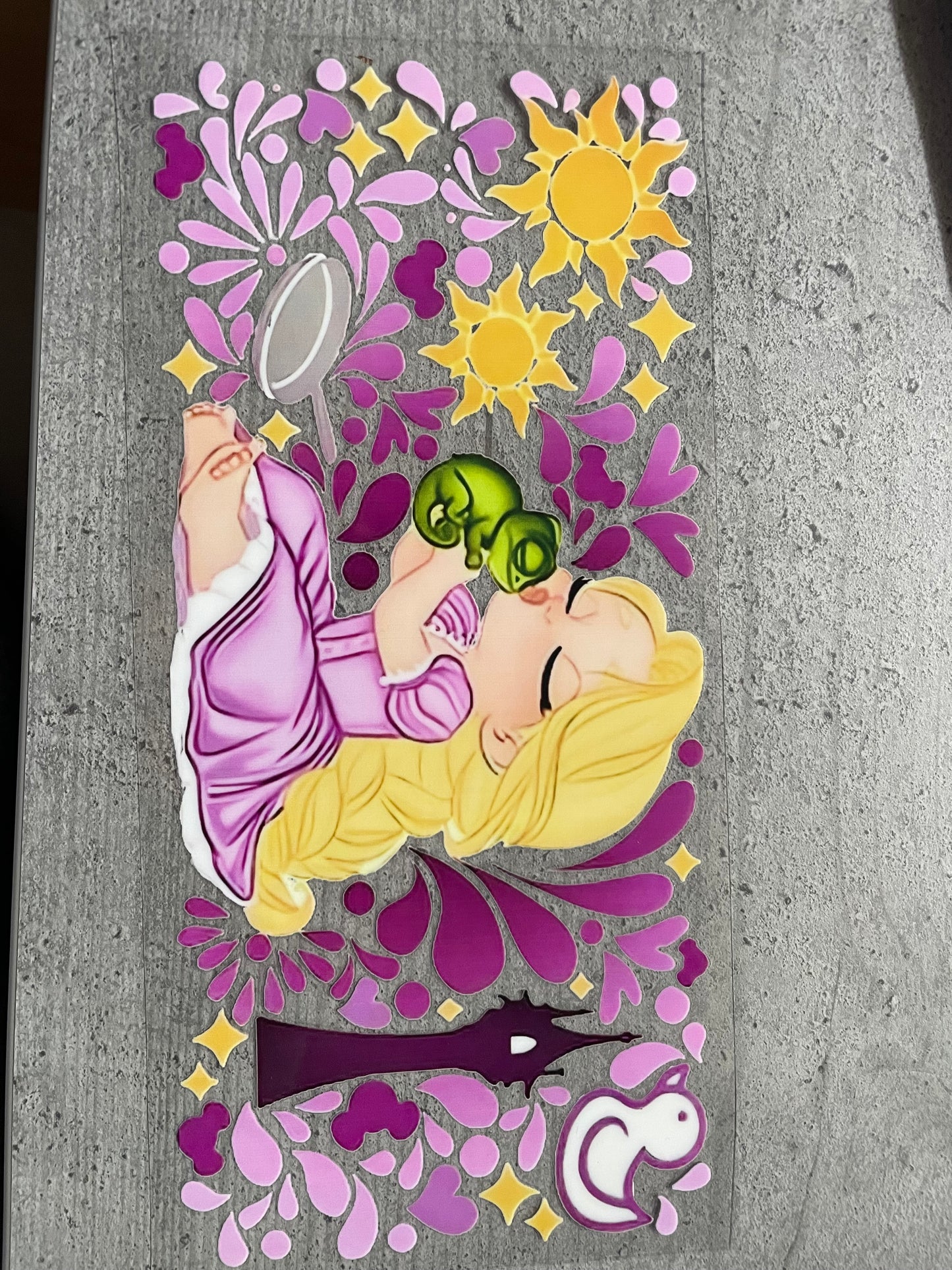 Verre princesse Raiponce