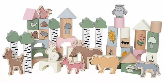 Jeux de construction animaux de la forêt