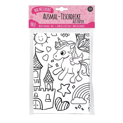 Nappe à colorier motif Fantaisie