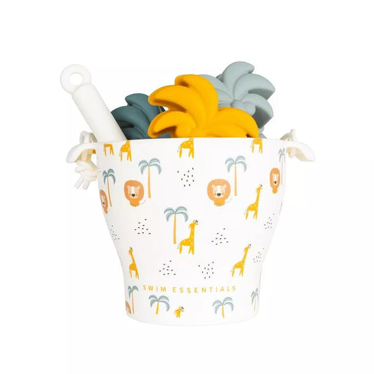 Seau de plage jungle