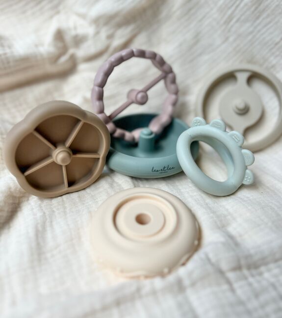 Jouet à empiler en silicone