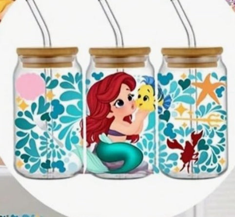 Verre princesse ariel